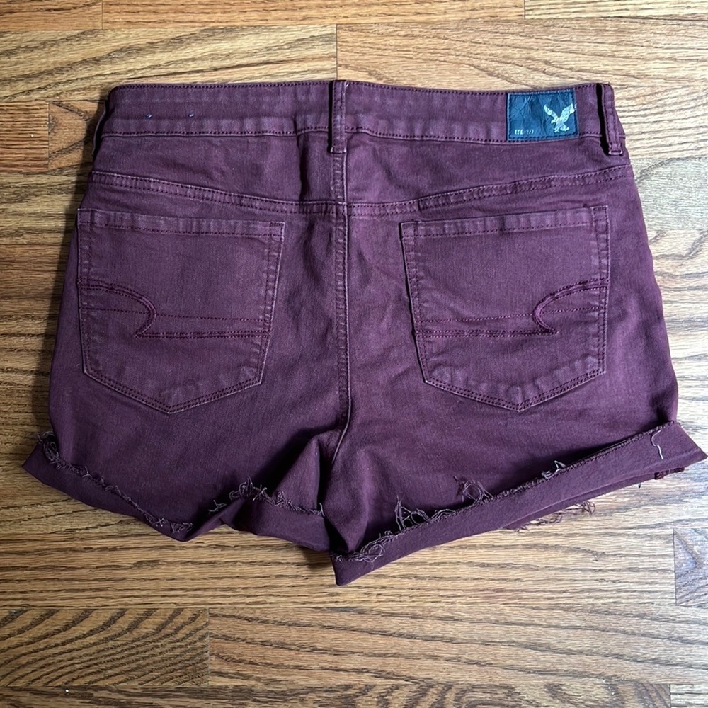 🔥High Rise Shortie Shorts - Picture 2 of 5